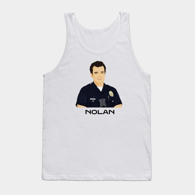 Nolan v1 | The Rookie - Season 4 Tank Top by gottalovetherookie